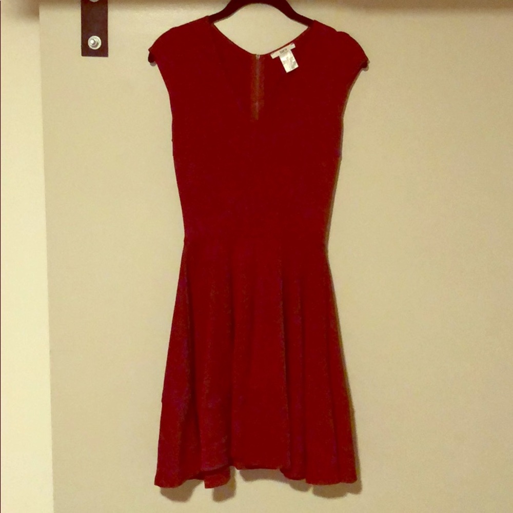 Oxblood bar lll dress